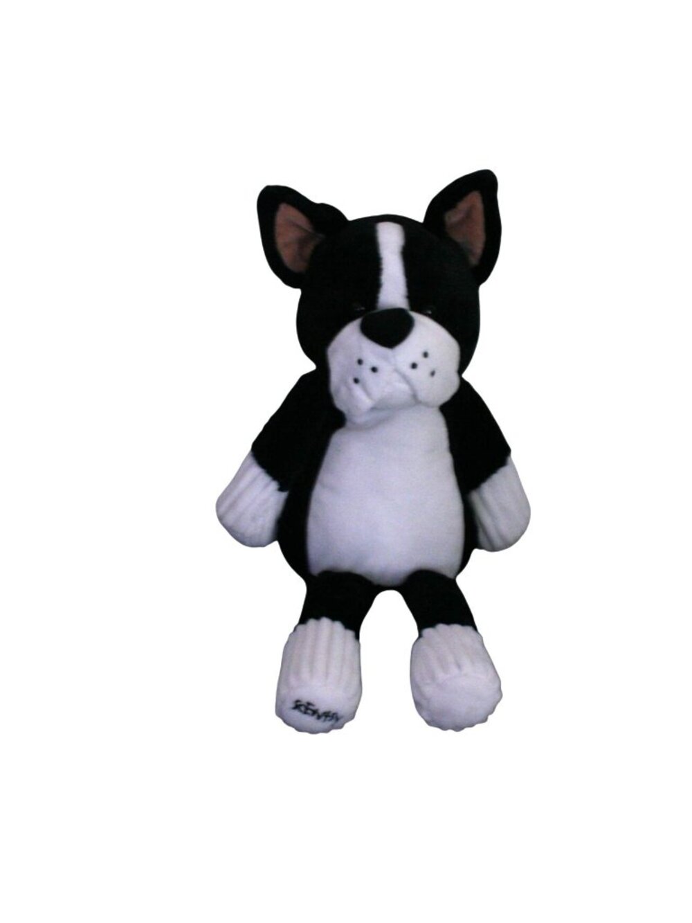 Scentsy Black and White Frankie French Bulldog  Plush Toy My Buddy Soft & Durabl